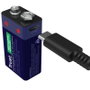Trust Pilas 6LR61 9V Recargables USB-C